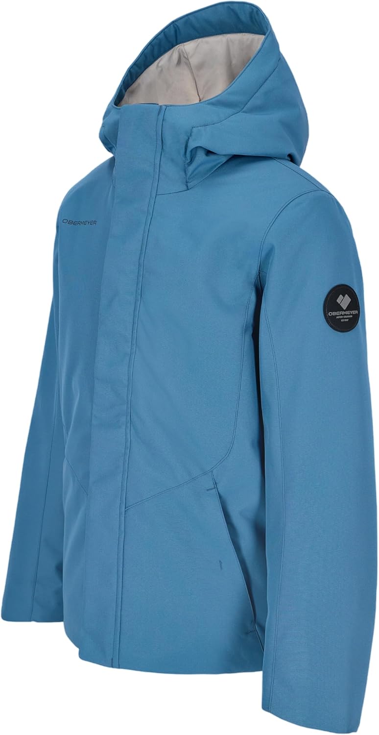 Obermeyer Boys Ryder Ski Jacket, Insulated and Waterproof Breathable for Skiing and Snowboard