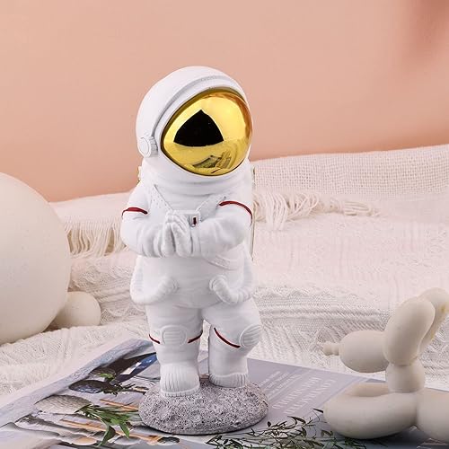 Miniatura 8 de XMGZQ Decoración de astronauta, figuras y esculturas de astronauta de Cupido, figura de astronauta, decoración de dormitorio, decoración de