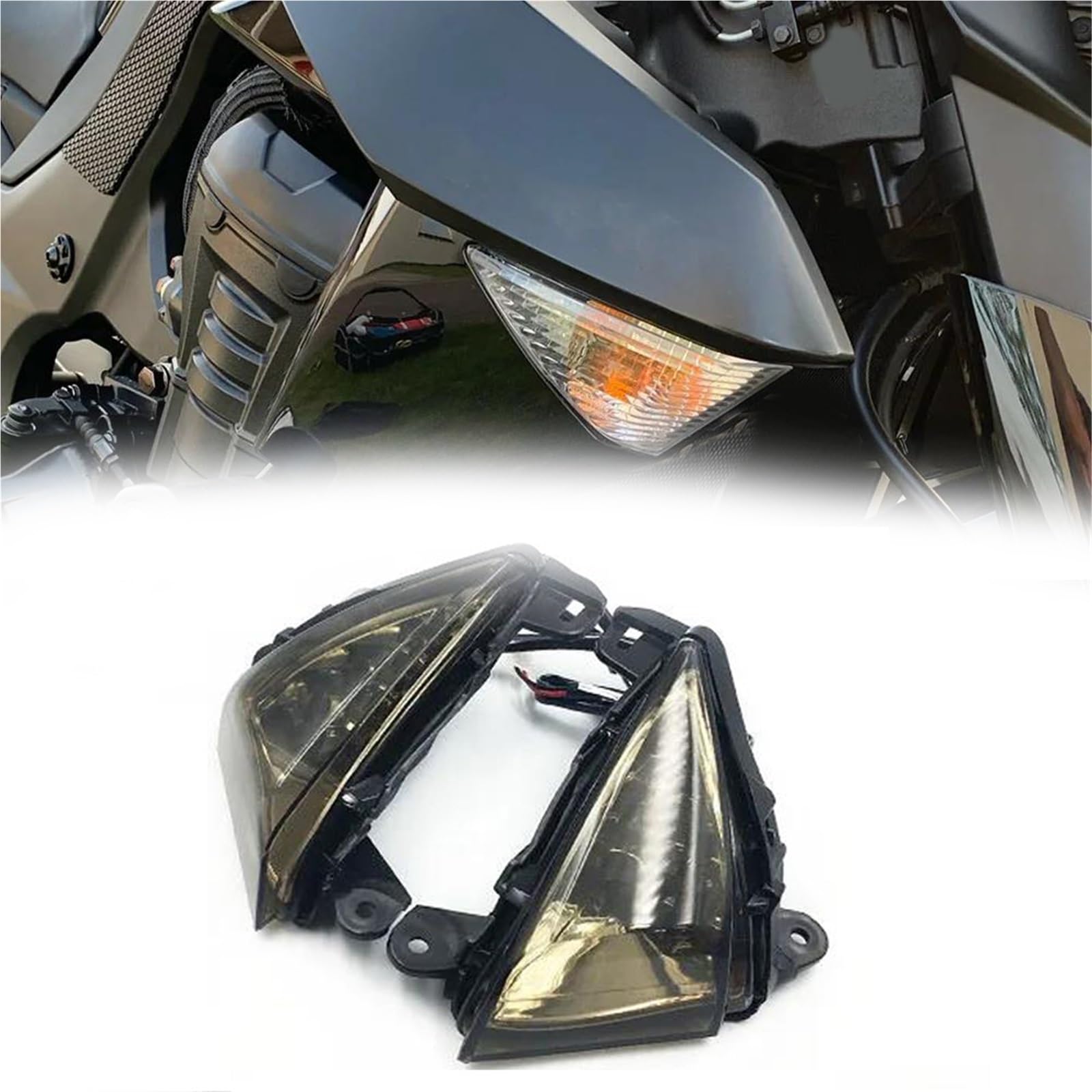 Clignotants de remplacement Kawasaki Z750 pour réparer optique moto cassé