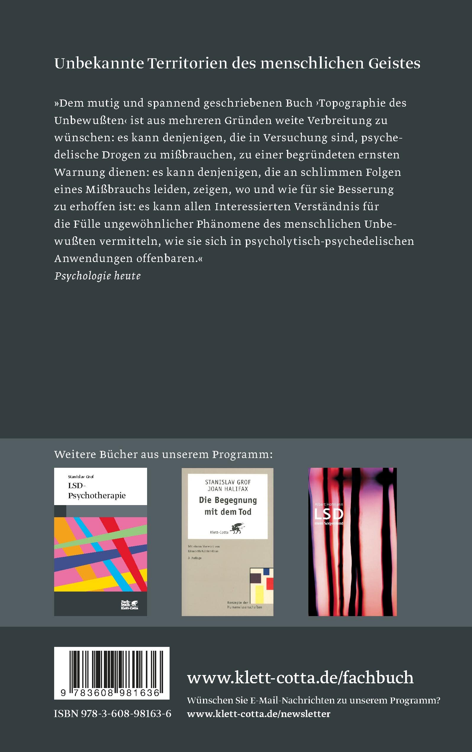 Topographie des Unbewussten (Konzepte der Humanwissenschaften): LSD im Dienst der tiefenpsychologischen Forschung