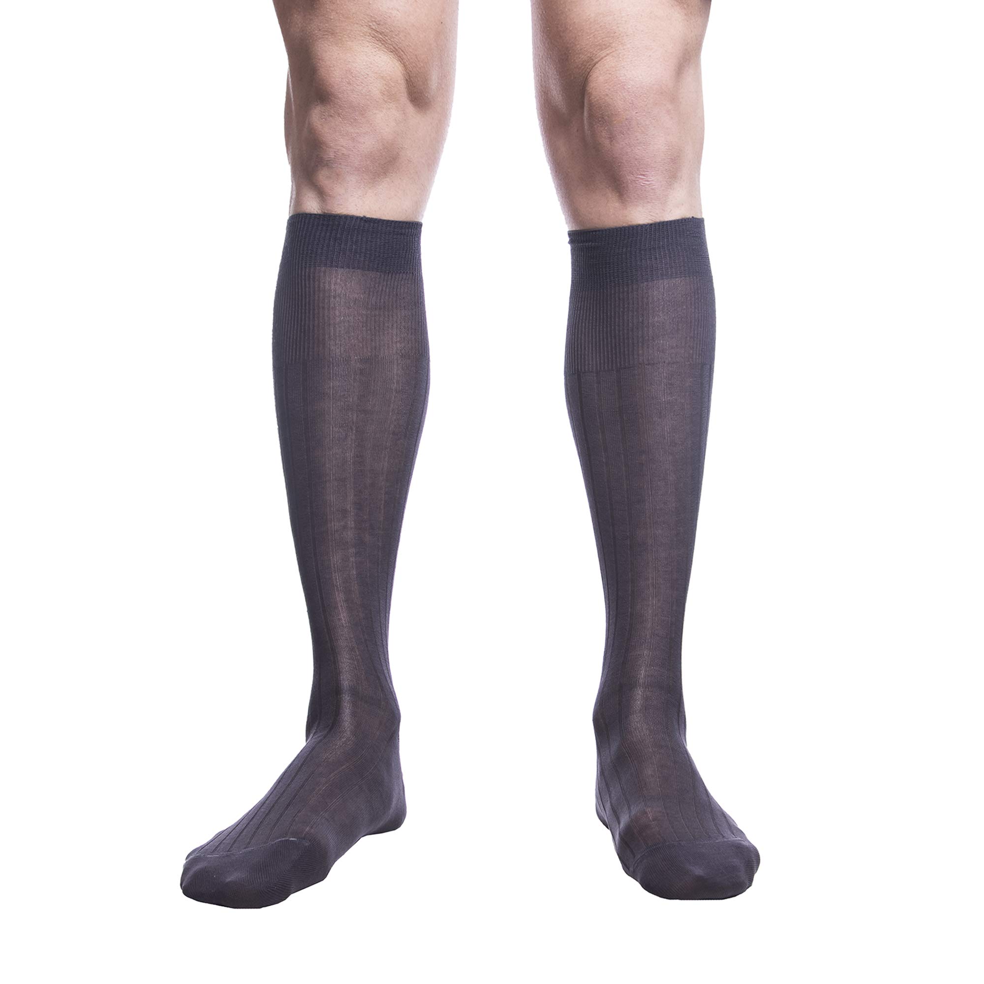 PETTI Artigiani Italiani - Calzini, Calze Uomo, Calzino Uomo, Calze Lunghe e Corte Uomo, 6 Paia Calze Uomo Filo di Scozia, 100% Made in Italy