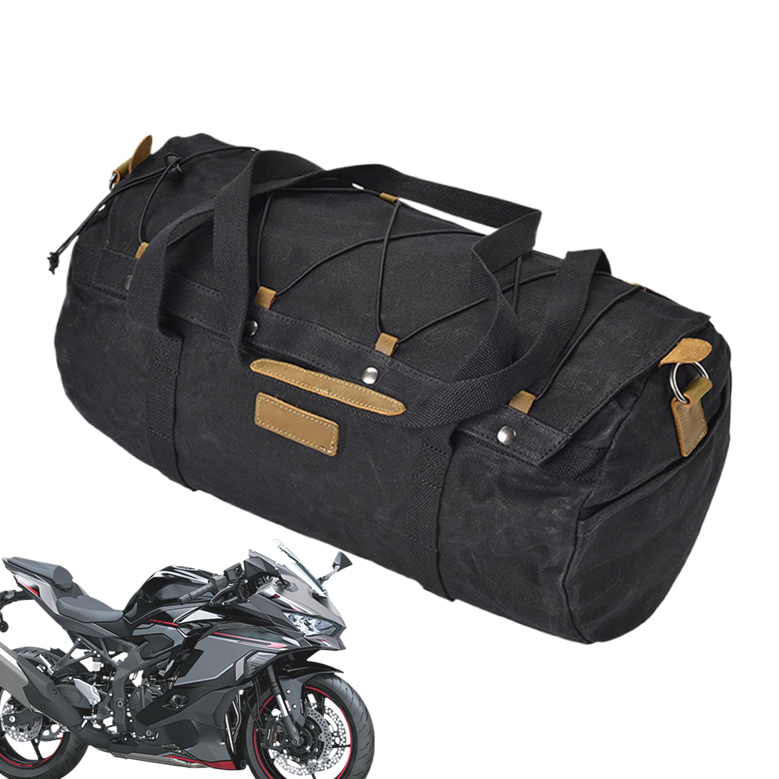 Bolsa trasera de motocicleta impermeable para viajes 8