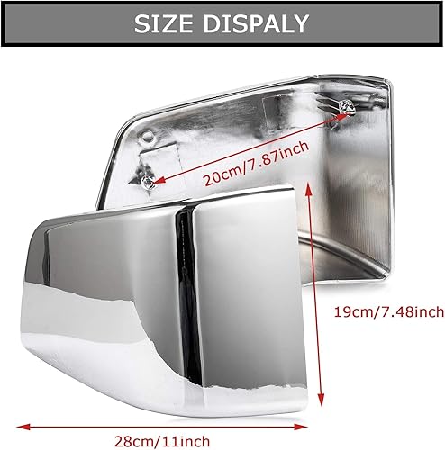 Miniatura 4 de Cubierta de carenado lateral de batería cromada para Shadow ACE VT750 VT400 1997-2003