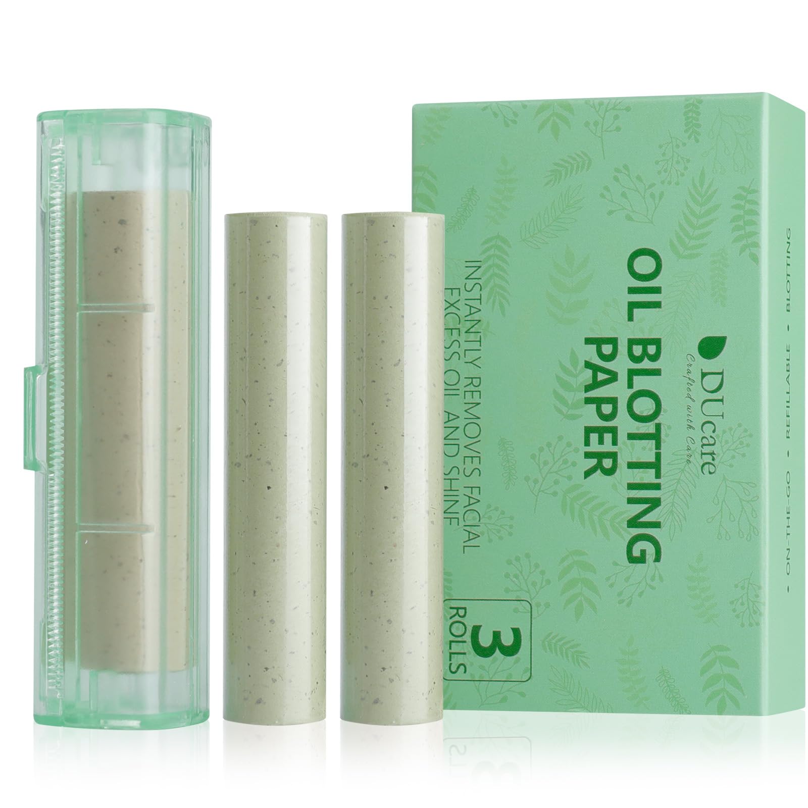 DUcare Green Tea Oil Blotting Sheets Roll