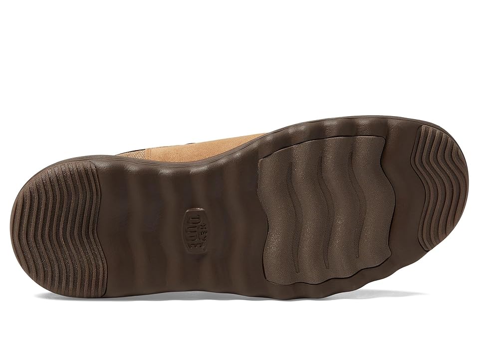 Hey Dude Branson Suede Boot (Cognac) Women's Shoes GLOBAL SHIPPING