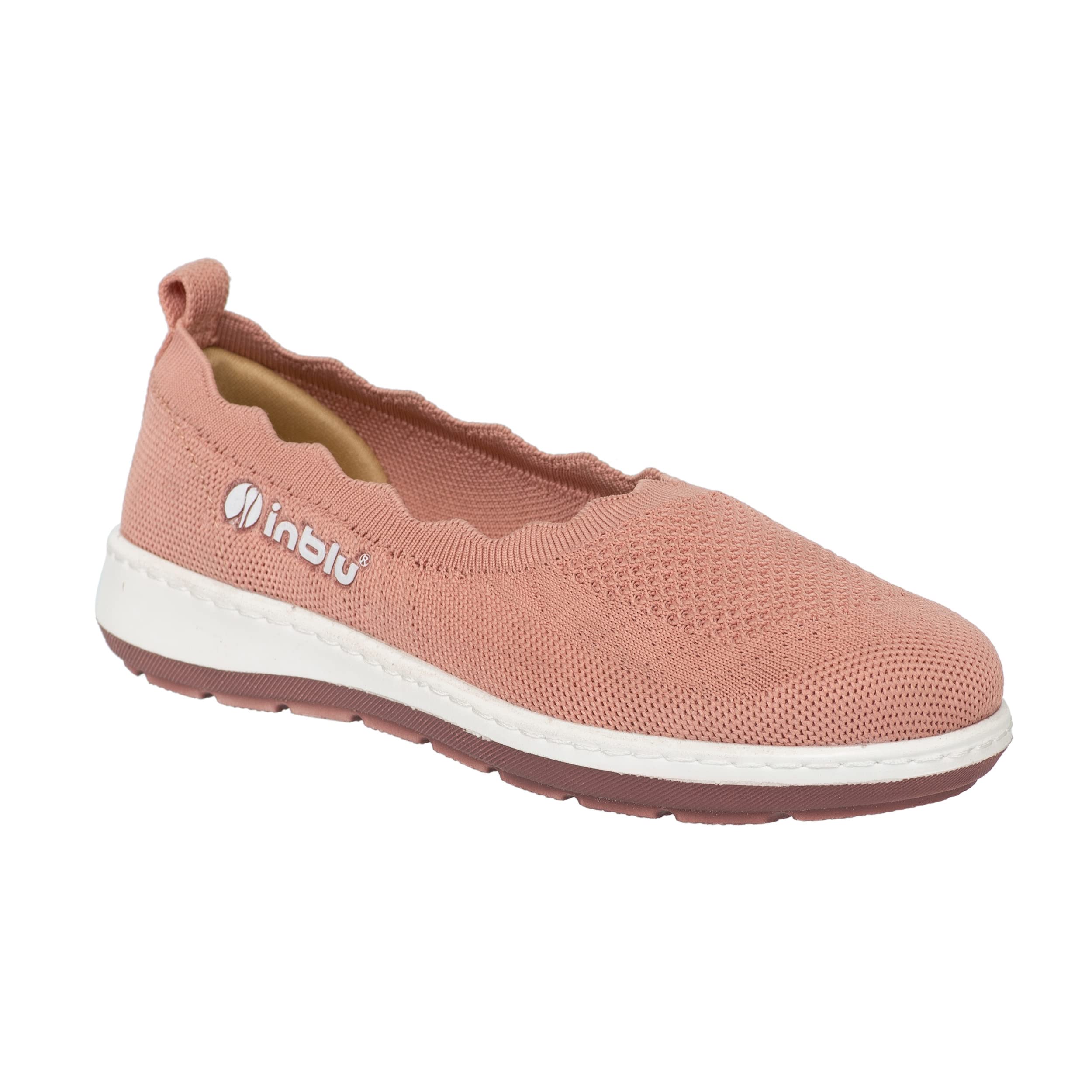 inblu Stylish Fashion Shoes for Women | Comfortable | Lightweight | Anti Skid | Casual Office Footwear (WG11_Peach_36) (B0BSNRPJLC) Amazon Price History, Amazon Price Tracker