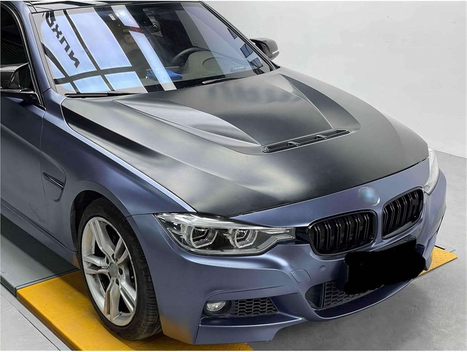 Engine Hood Bonnet Compatible for BMW 3/4 Series F30/F35/F32/F36 Change CS Aluminum/Iron Hood Engine Cover Bonnet