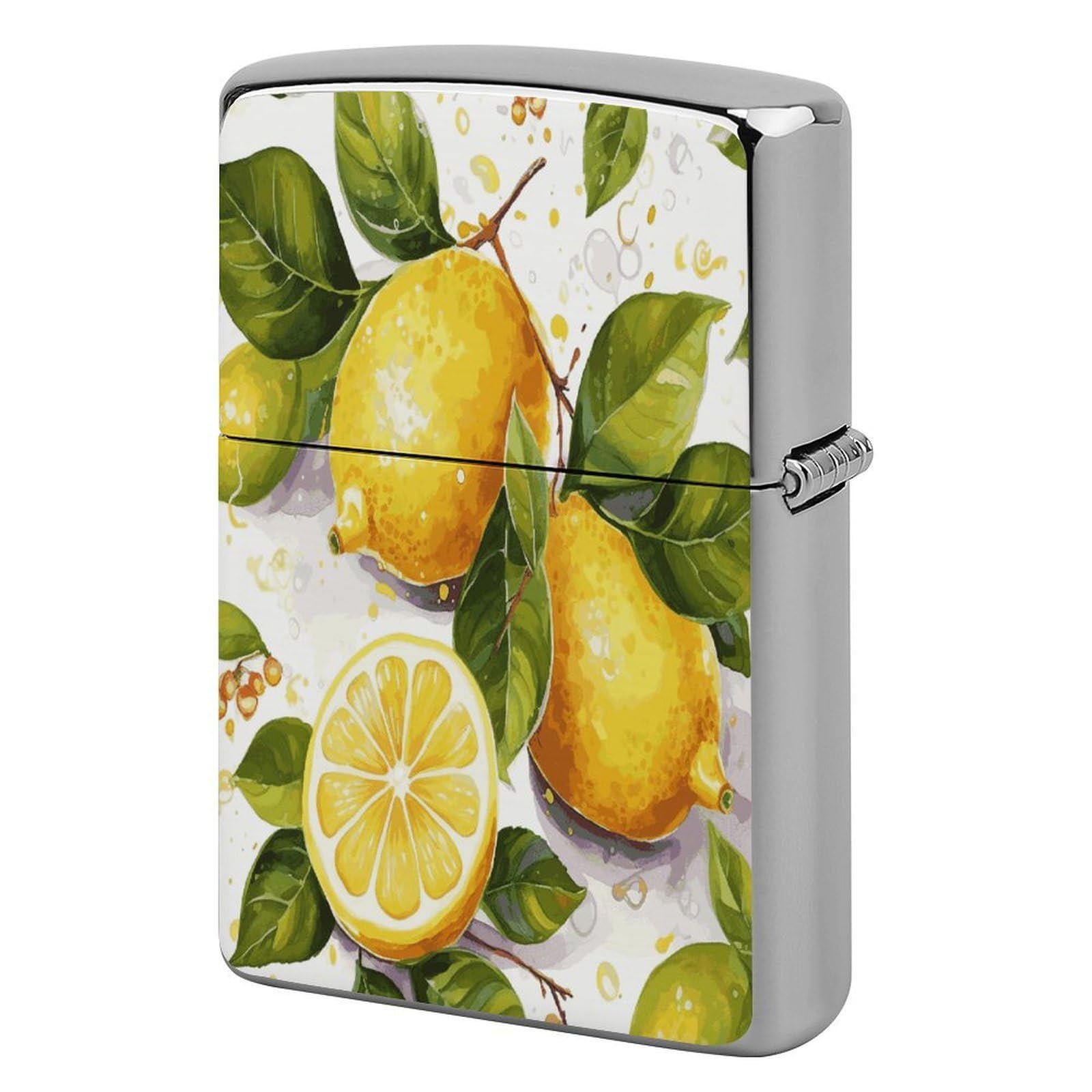Fekiloot Style Fruits Lemon Lighter Case Cover Lighter Holder