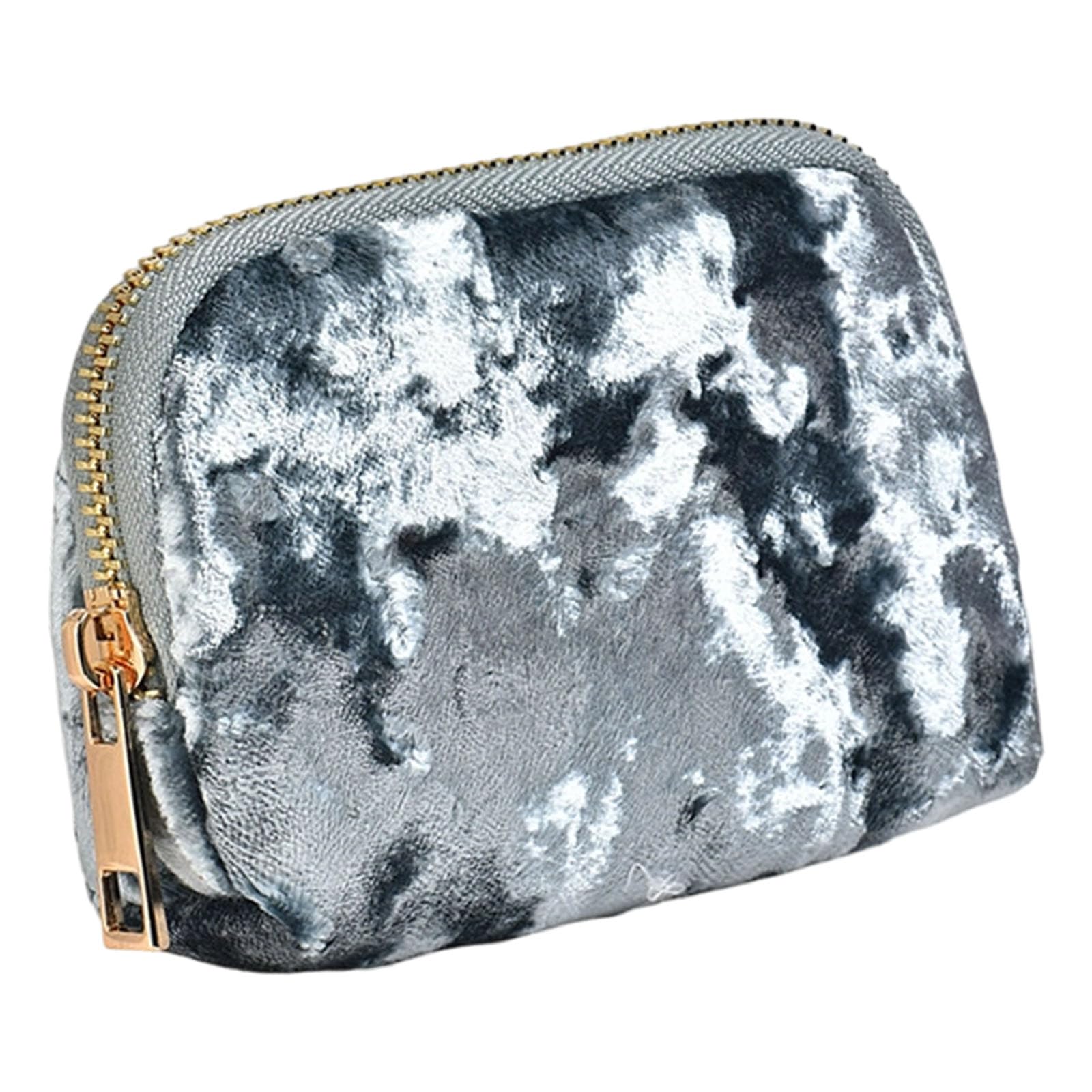 uikios Premium Velvety Jewelry Holder with Secure Zipper Design and Faux Hair Lining Protects Your Valuables From Scratches Velutinous Jewelry Organizers