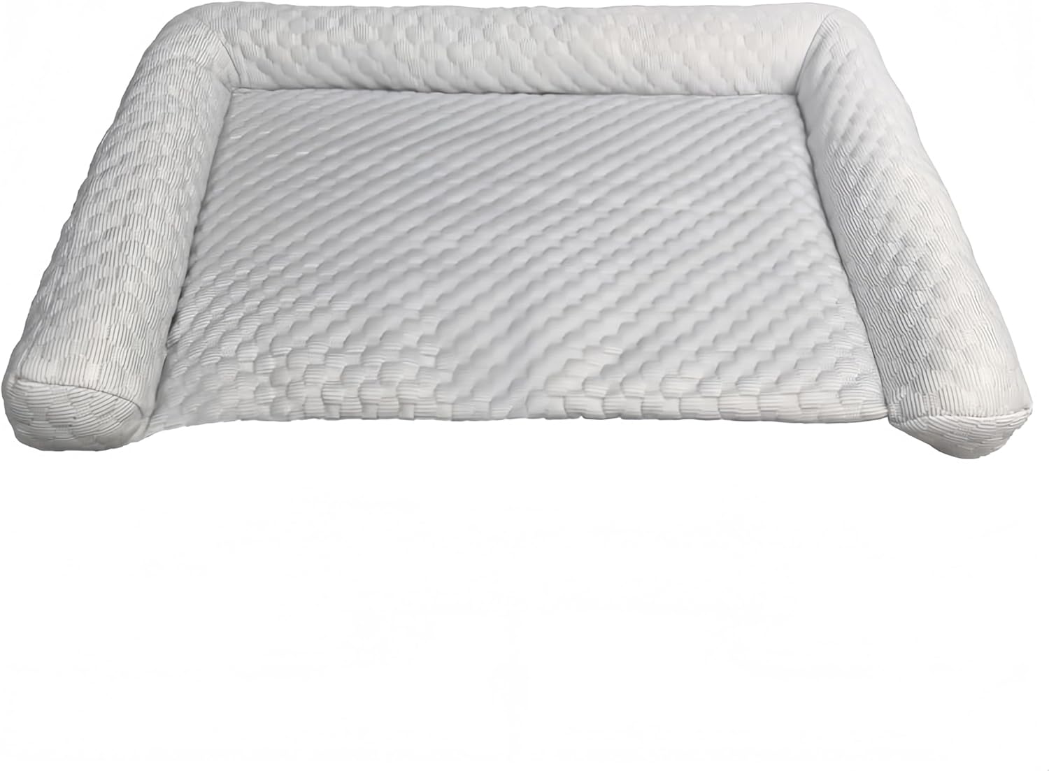 Cooling Pad for Dog, Washable Pet Cooling Mat for Cats, Non-Slip Kennel Bed for Summer, Ultra-Comfortable & Machine Washable Portable Ice Mat for Dogs/Cats (Grey, XL)