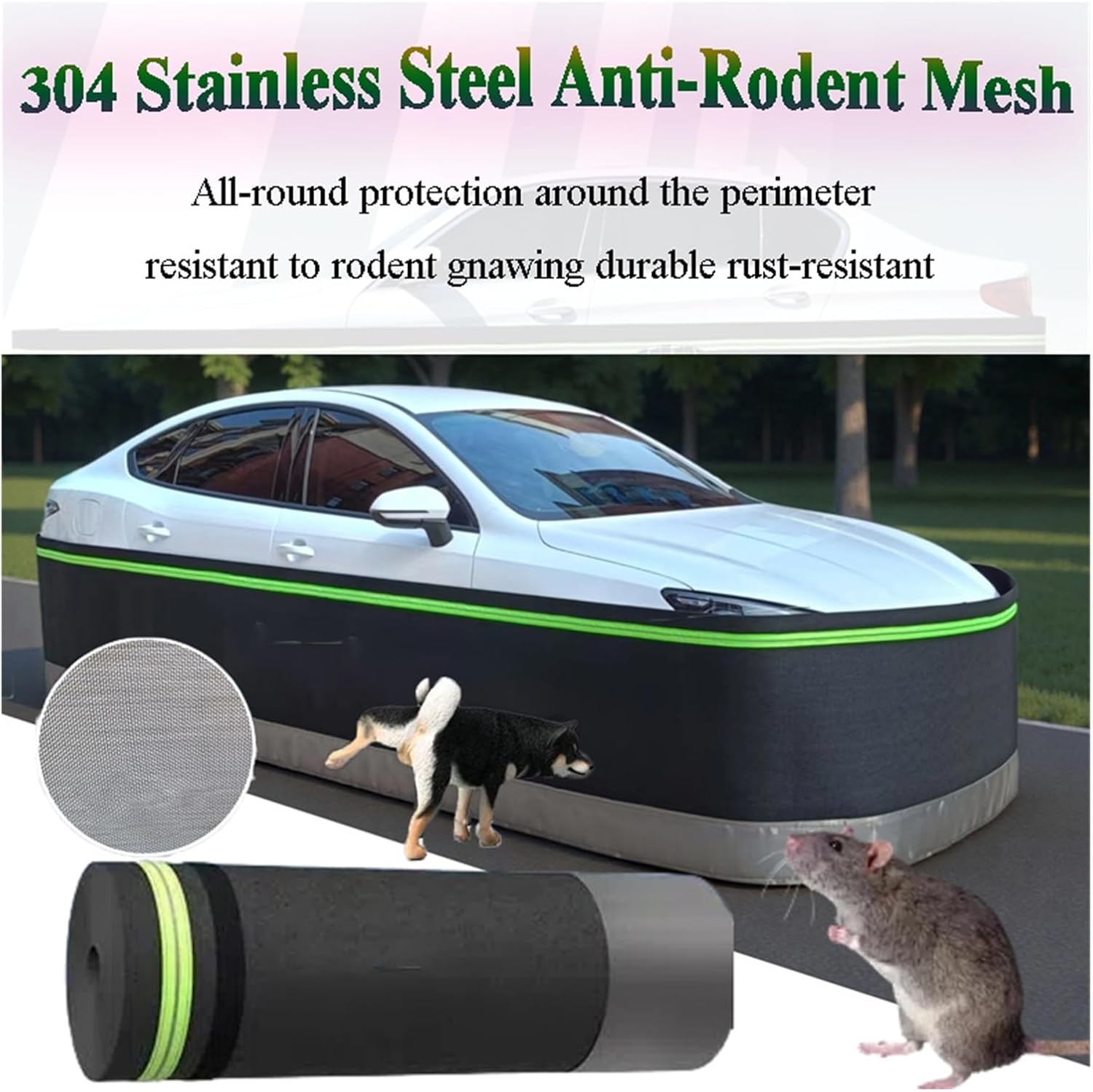 Weather-Resistant Mobile Home Skirting, Travel Trailer Storage Solution, DIY Outdoor Garden Protection, Wind & Snow Proof Winter Cover (80cm/2.62ft, Fits 26m-85.3ft)