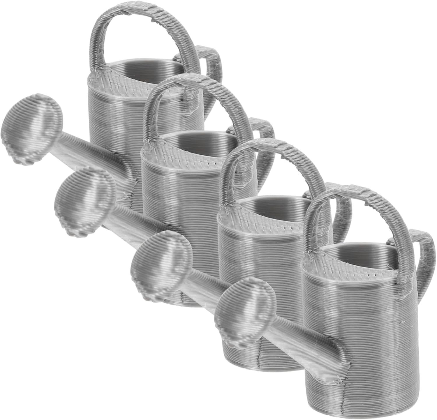 4Pcs Miniature Watering Cans Set Watering can Tools for Indoor Outdoor Mini Dollhouse Decor Accessories