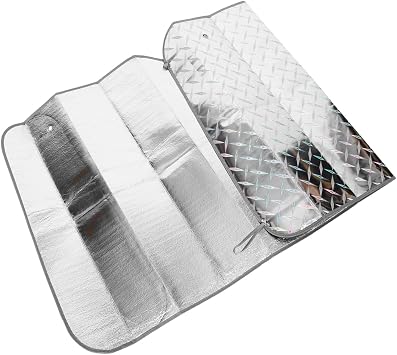 Reflective Windshield Sun Shade Cover for Car Front Window UV Protection Heat Insulation Privacy Shield Fits Vehicles and Easy to Install