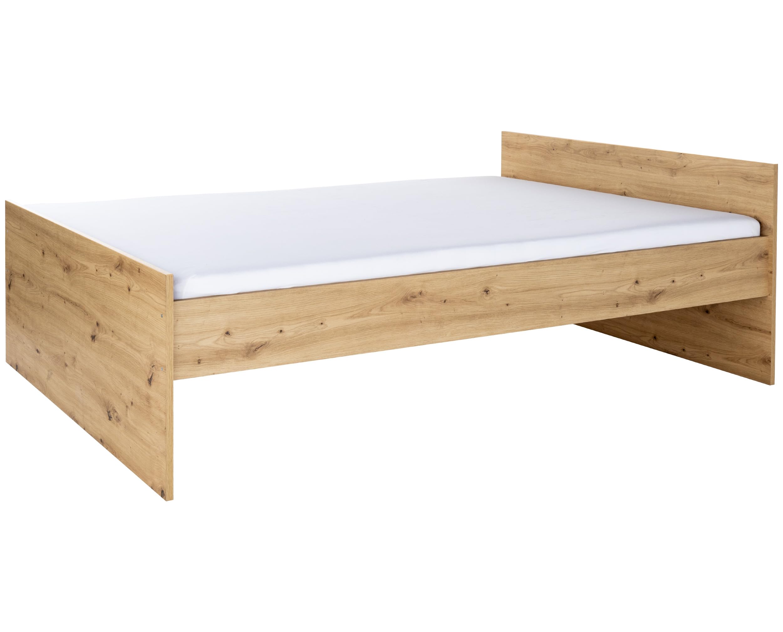Jugendzimmer Set Alessio 4-TLG. Kleiderschrank Jugendbett 140 x 200 cm Bettschubkästen Schreibtisch