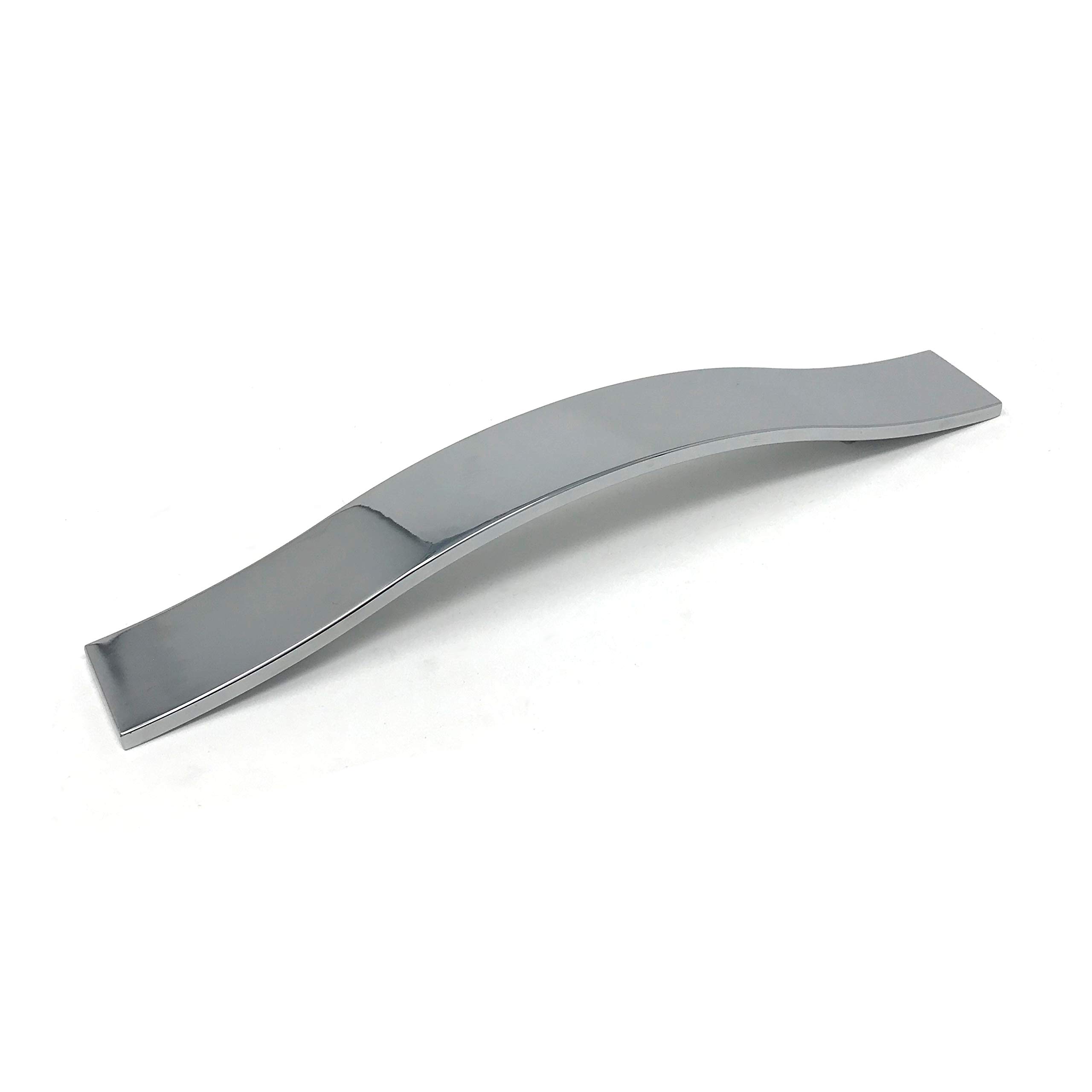 Polished Chrome Kitchen Cabinet Strap Handle 160mm Bedroom Bathroom Furniture Cupboard Door Drawers Wardrobe Replacement from B&Q