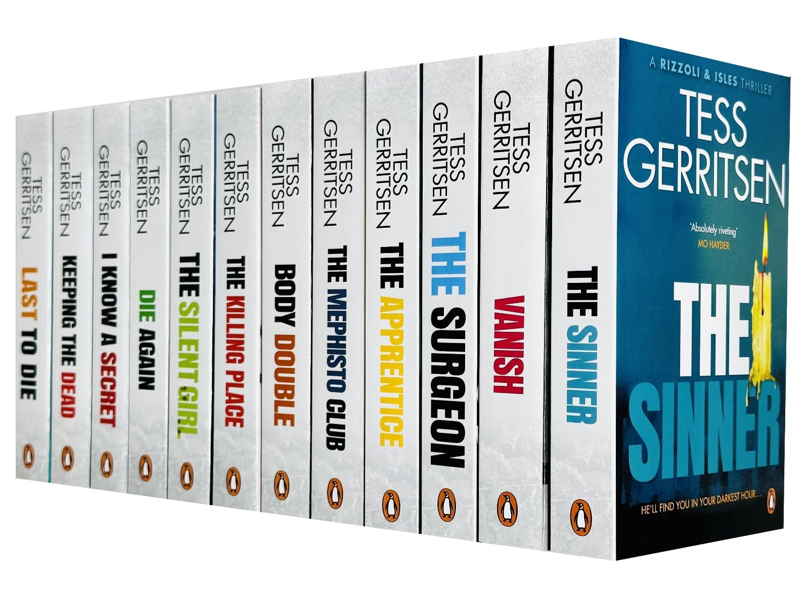Tess Gerritsen Rizzoli & Isles Thriller 10 Books Collection Set