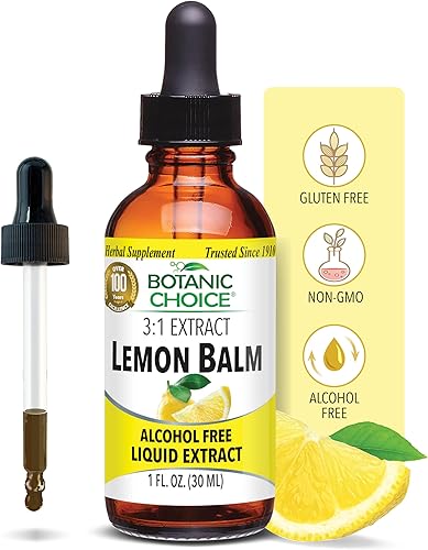 Bálsamo con extracto de limón sin alcohol Botanic Choice, 1 onza líquida, 1, 1
