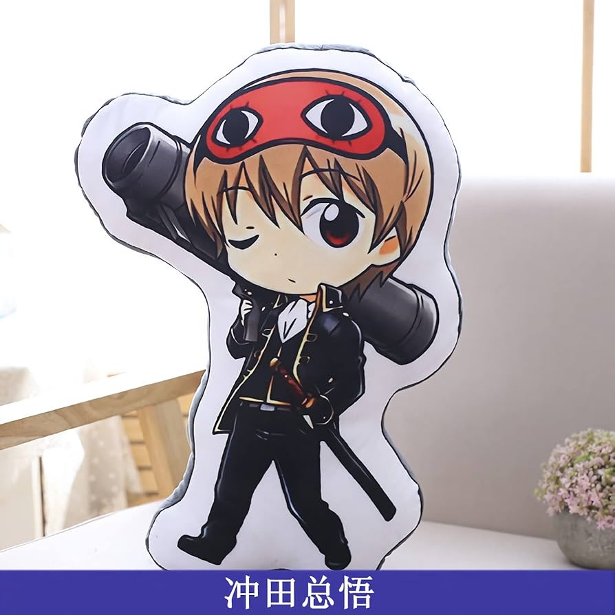 銀魂 ぬいぐるみ 沖田　クッション　抱き枕　202307202277 gintama1.jpg