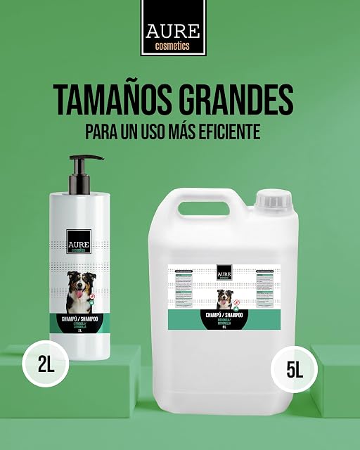 Foto 3 de 7 de AURE Champu para Perros Repelente con Citronela 5 L