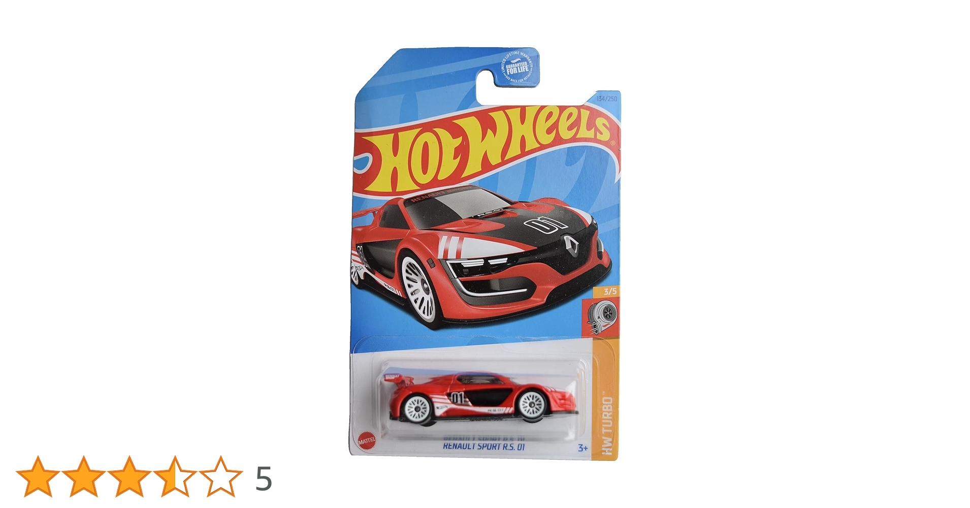 Amazon.co.jp: Hot Wheels Renault Sport R.S. 01, HW Turbo 3/5