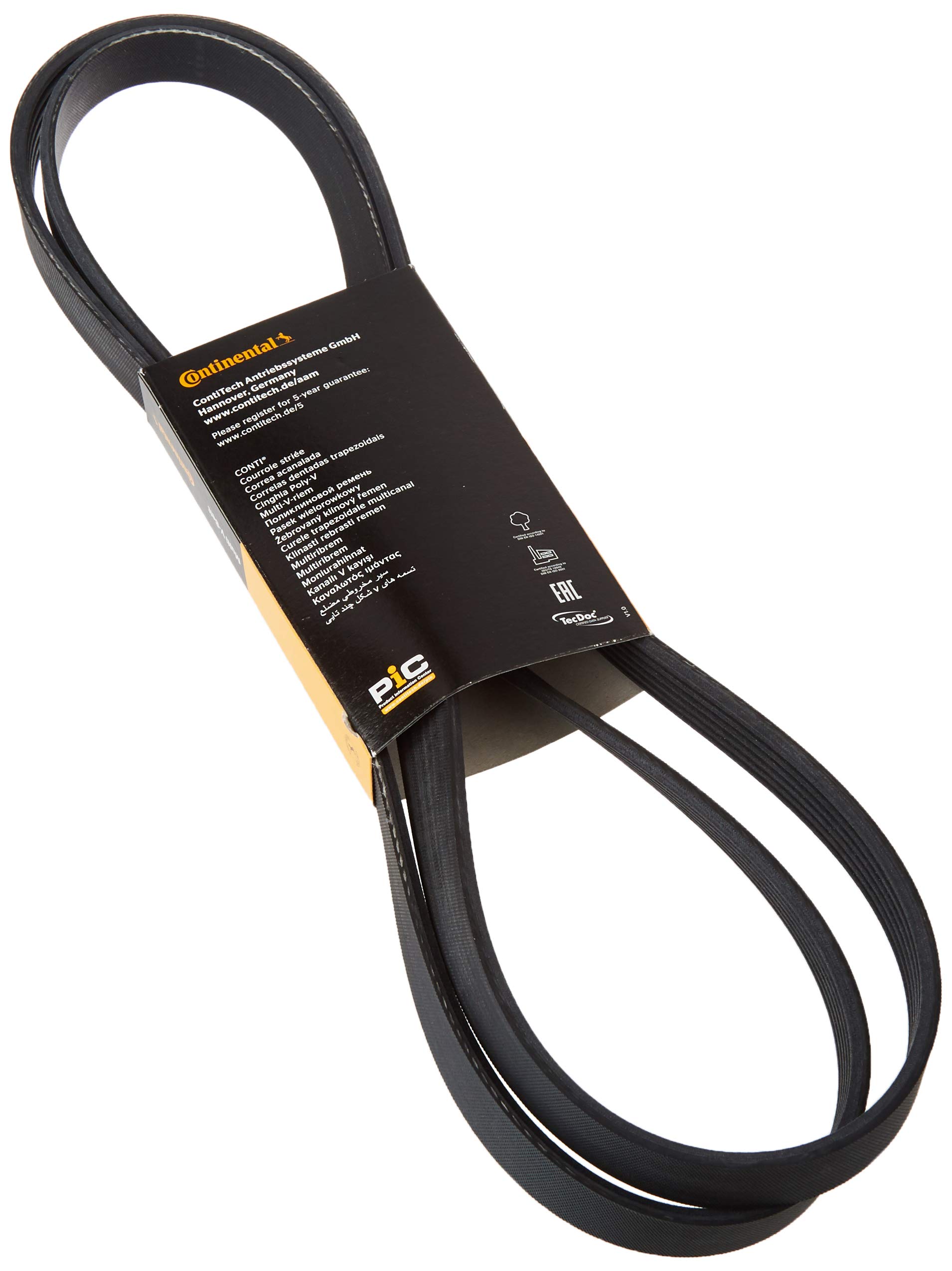 Continental Contitech 6PK1836 Courroie trapézoïdale à nervures
