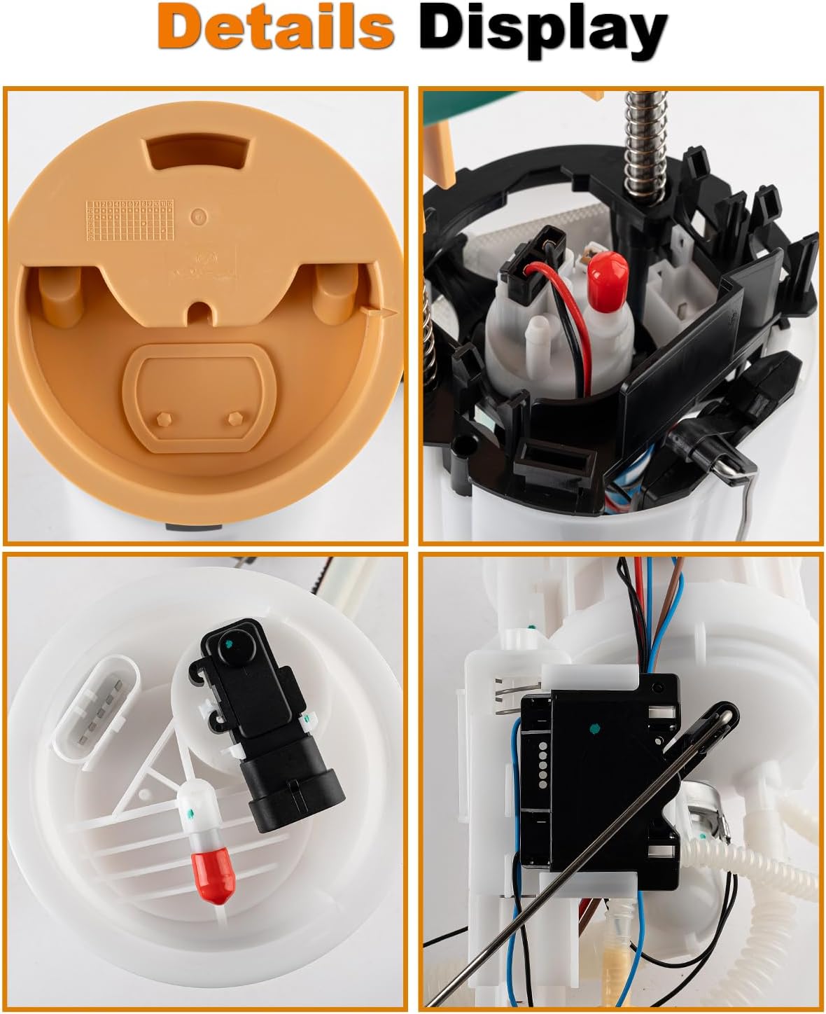 Fuel Pump Assembly Fit for 2003-2005 Mercedes-Benz E320 2006-2009 E350 E500 CLS500 CLS550 W211 Left & Right 3.2L 3.5L 5.0L 5.5L Replace E8530M 2114702994 2114704094 FG211A