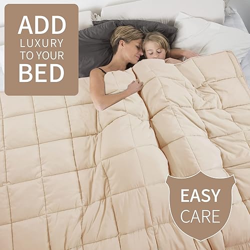 Miniatura 4 de HOMBYS Edredón de tamaño King de Alaska de 136 x 120 pulgadas para todas las estaciones, relleno de edredón de gran tamaño, edredón de cama