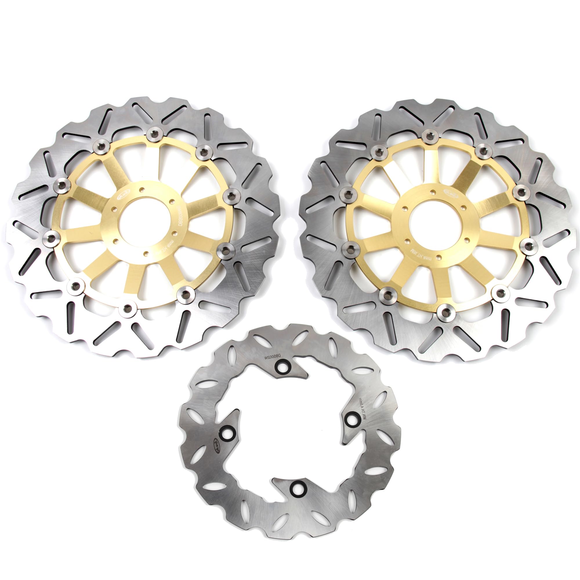 Vordere und hintere Bremsscheiben Rotoren für Honda CBR900RR 1994-1997 Zubehör für Motorräder CBR 900 RR CBR900 900RR 94 1995 1996 97 CB400N VTR1000R Gold