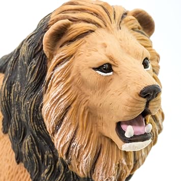 Safari Ltd. Lion Figurine - Realistic 5.5 Wildlife Figure - Educational Toy for Boys, Girls, and Kids Ages 3+
