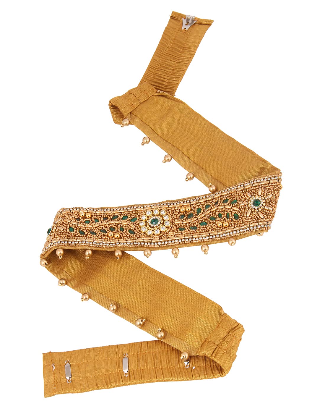 VAMA FASHIONS Maggam Aari work Green cloth saree waist belt kamarband Vaddanam for women (Stretchable Size 30-40 inches only) (B0B9HFWSC1) Amazon Price History, Amazon Price Tracker