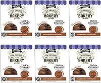 Vista 14 de Three Dog Bakery Lick'n Crunch! Galletas de sandwich para perros de Golden y mantequilla de maní - Golosinas para perros crujientes con sabor a