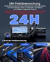 Avylet 5K autós fedélzeti kamera 3 csatornás GPS Wi-Fi 4K+1080P éjszakai látás 512 GB 8