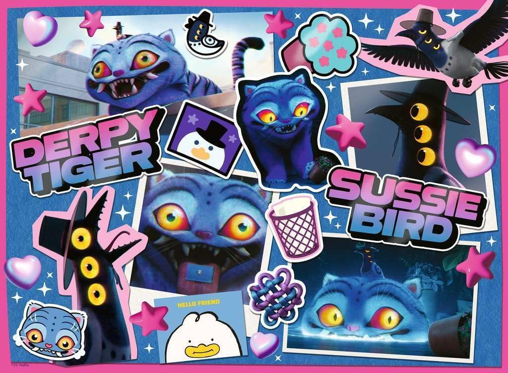 Ravensburger - Derpy and Sussie - 300 Piece XXL Jigsaw Puzzle - Fun Cartoon Characters in a Bright, Playful Scene - Larger Pieces for Confident Builders - Screen‑Free Fun - Children Age 9+