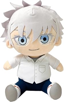 Great Eastern Entertainment Jujutsu Kaisen Hidden Inventory - Satoru Gojo White Shirt Sitting Plush 12" H