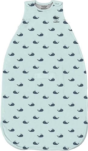 Miniatura 2 de Woolino Saco de dormir para bebé de 4 estaciones saco de dormir para bebé 2 a 2 años ballenas