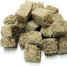 Freeze Dried Tubifex Worm Cubes - Tubifex Worms Provide Balanced Diet for A Wide Variety of Tropical Fish (3 lb)
