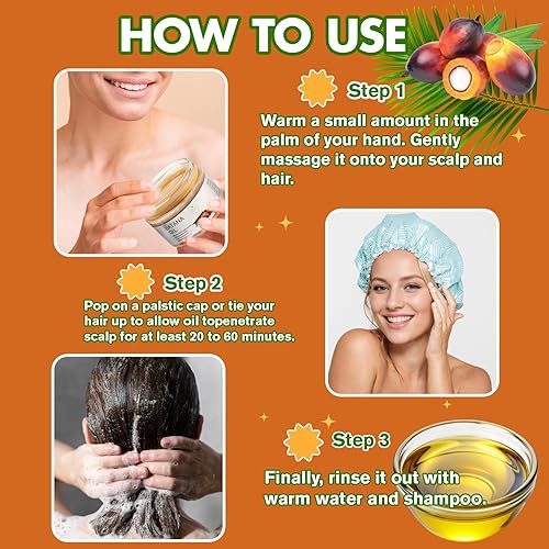 Miniatura 6 de Aceite de batana 100% para el crecimiento del cabello, aceite de batana orgánico con aroma natural, no graso e ideal para cabello y piel secos,