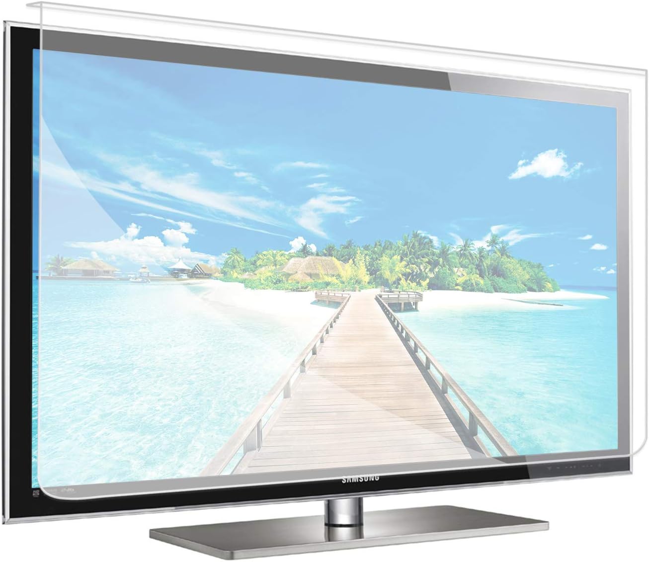 from 19 inch to 75 inch ULTIMATE Anti UV Acrylic for QLED, OLED, LCD, LED Plasma 3D HDTV (35"-37")