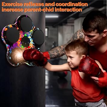 Intelligent Boxing Wall Target with Bluetooth Music