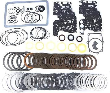 A340E A340F A340H Transmission Master Overhaul Rebuild Kit Compatible with 4Runner Base/ SR5/ DLX/Limited/Sport, for Cressida Base/Luxury 6L