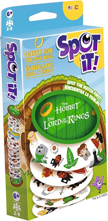 Ne pas manquer samedi : Epic Games Store propose gratuitement Fear The Spotlight 9 71VG0rNIk+L. AC SX425 Asmodee Spot It! The Lord of The Rings Card Game - Fast-Paced Matching Game Featuring Iconic Symbols from Middle-Earth for Families, Kids & Adults, Ages 6+, 2-8 Players, 15 Min Playtime