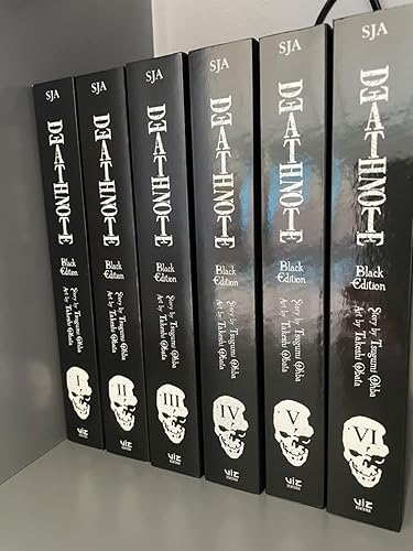 Death Note Black Edition Volume 1-6 Collection 6 Books Set Manga