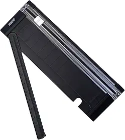 Brustro Cortador de papel portátil Trim Master A4 | Lâmina SKS-7 de 30,5 cm | Ferramenta de corte de precisão, ideal para artesanato, cupom, etiqueta, fabricação de cartões, aparador de papel, escola