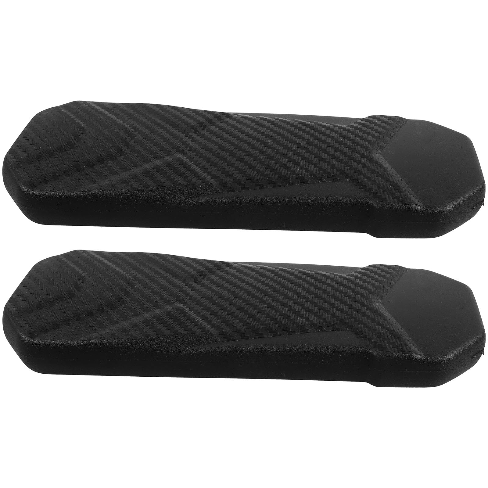 MAGICLULU Almohadillas para Brazos de Silla de Oficina 2 Piezas, Reposabrazos Reemplazables de Plástico y PU, Cómodas y Protectoras para Trabajadores y Personas Mayores