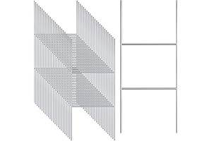 Gtongoko Heavy Duty Yard Sign Holder Metal Stand