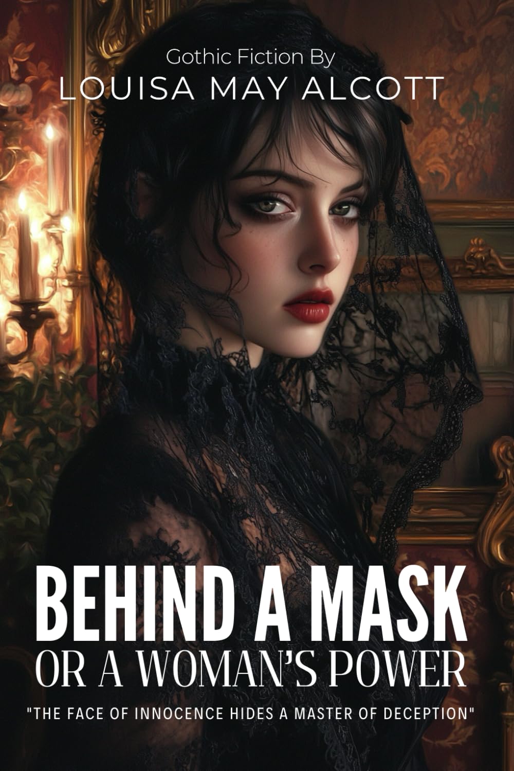 Behind a Mask by Louisa May Alcott (Illustrated & Annotated): A Tale of Deception and Hidden Identities in Victorian Society