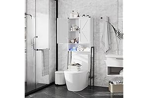 Spacious Over-the-Toilet Storage Cabinet: Maximize Bathroom Organization
