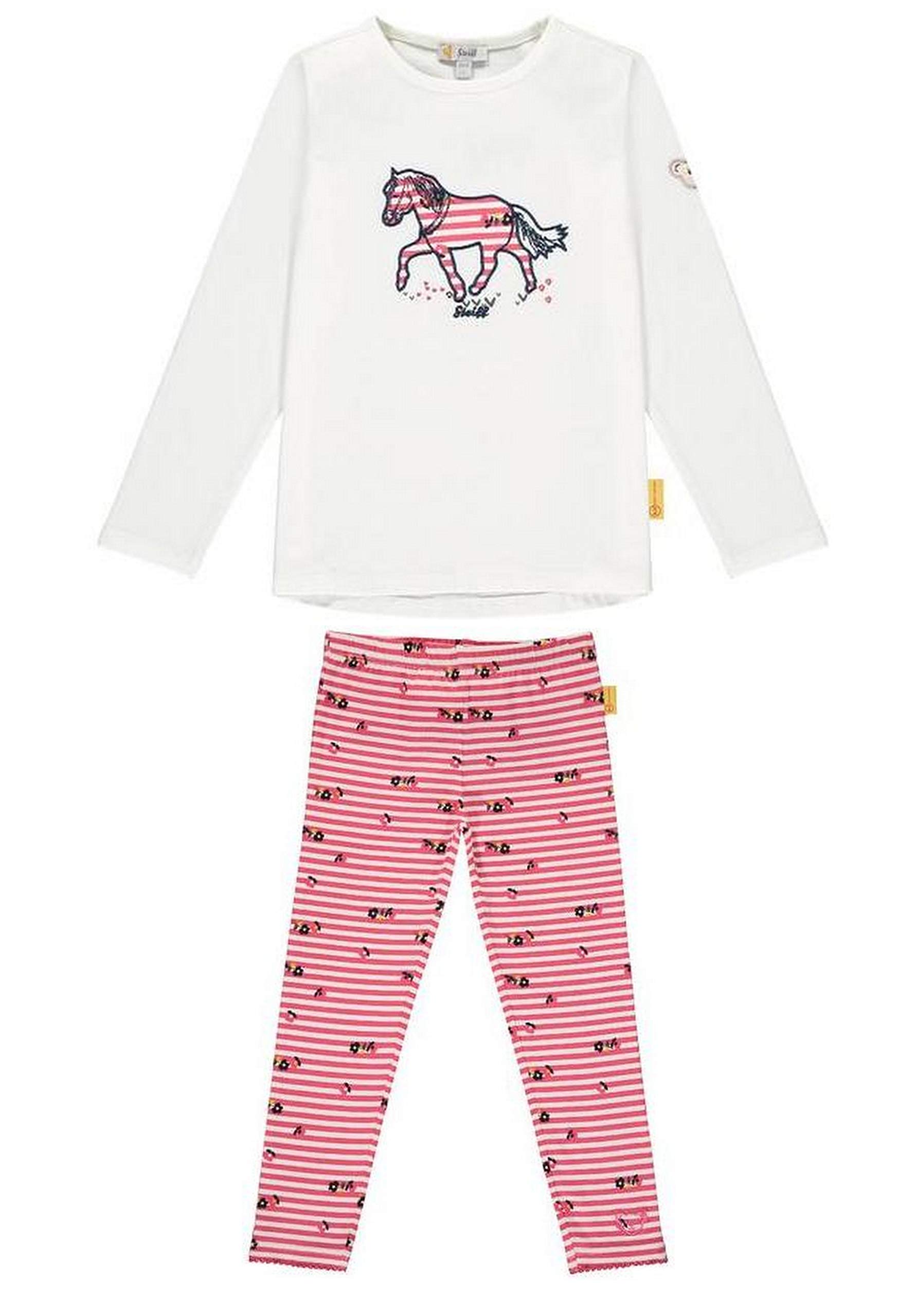 Steiff Set per ragazza a maniche lunghe e leggings