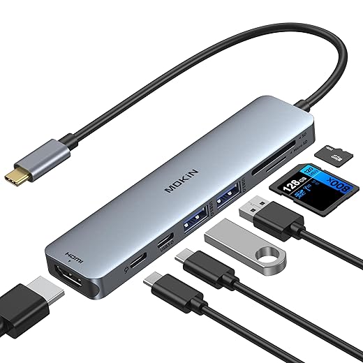 MOKiN 7-in-1 USB-C Travel Dongle
