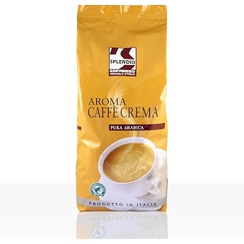 Splendid Aroma Caffe Crema 1 kg Coffee Beans 100% Arabica